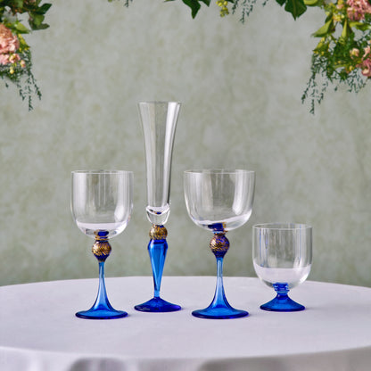 Murano White Wine Glass