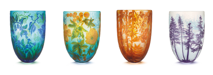 Four Seasons North America Winter Vase