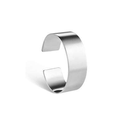 Classic Open Oval Napkin Ring in Sterling Silver