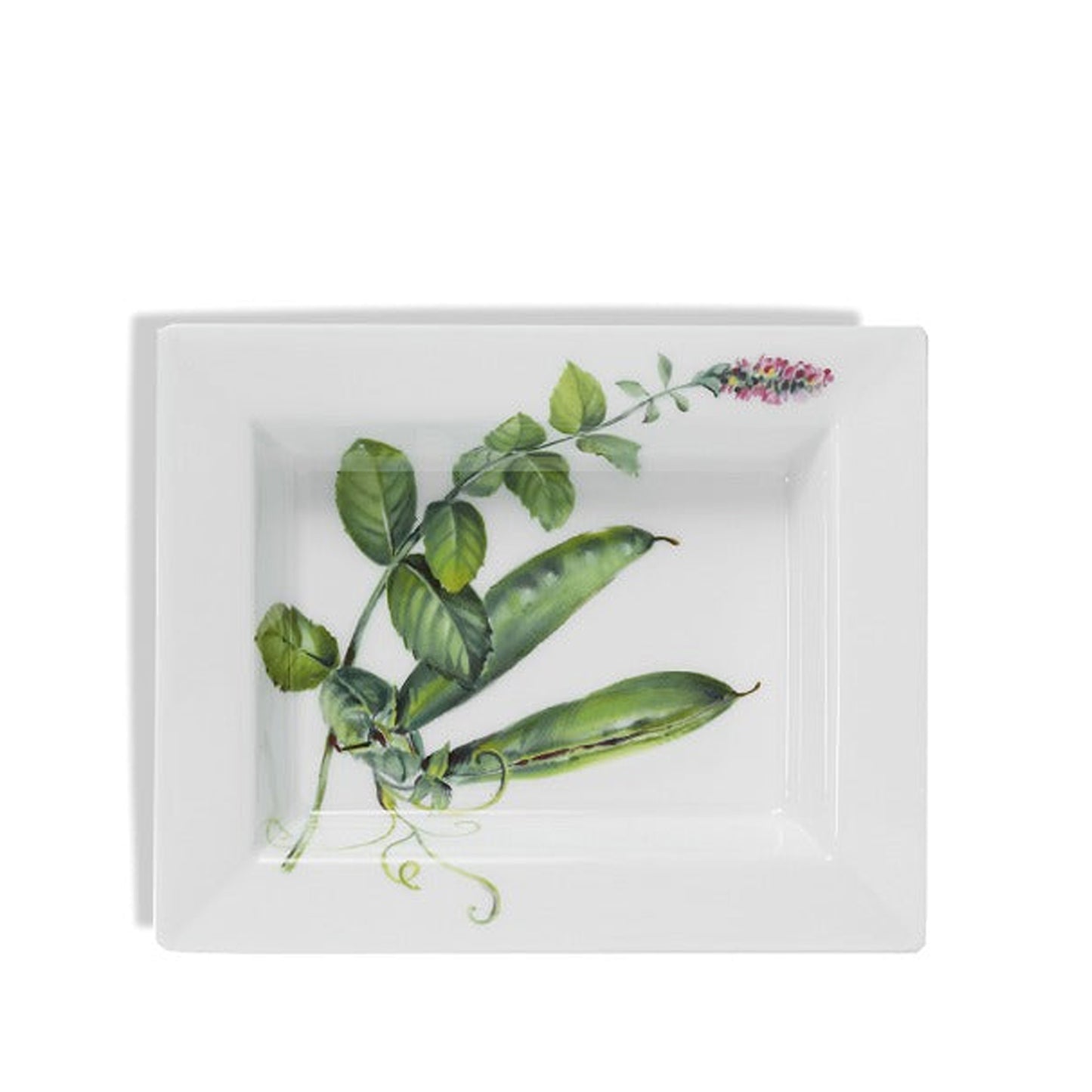 English Garden Porcelain Pea Vide Poche