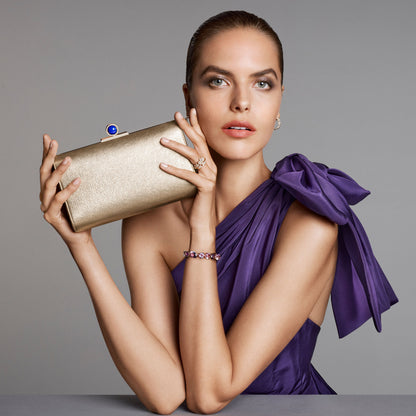 Matchbox Handbag in Crinkled Pebble Grain Leather