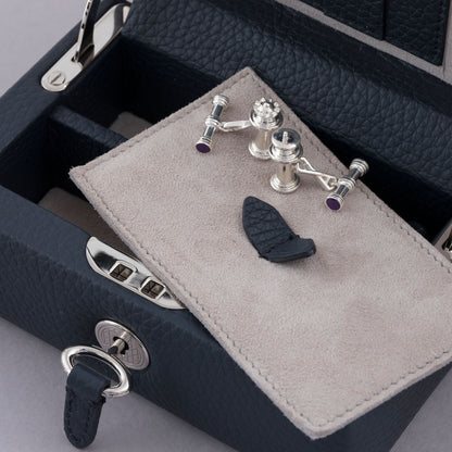 King & Queen Cufflinks in Sterling Silver