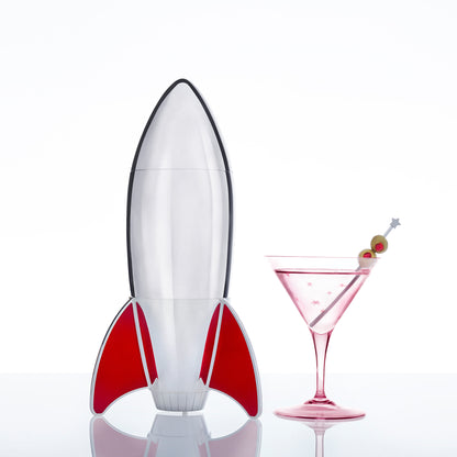 Rocket Cocktail Shaker in Sterling Silver