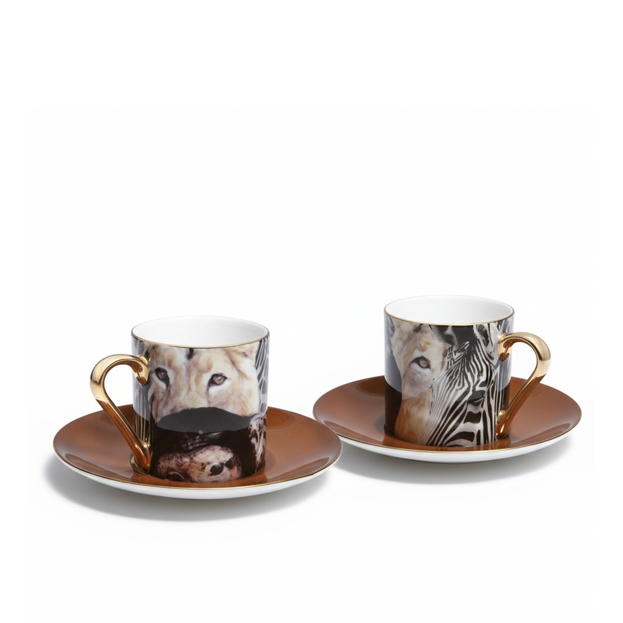 スターリングシルバーのトレイ付き籐製ティー＆コーヒーセット