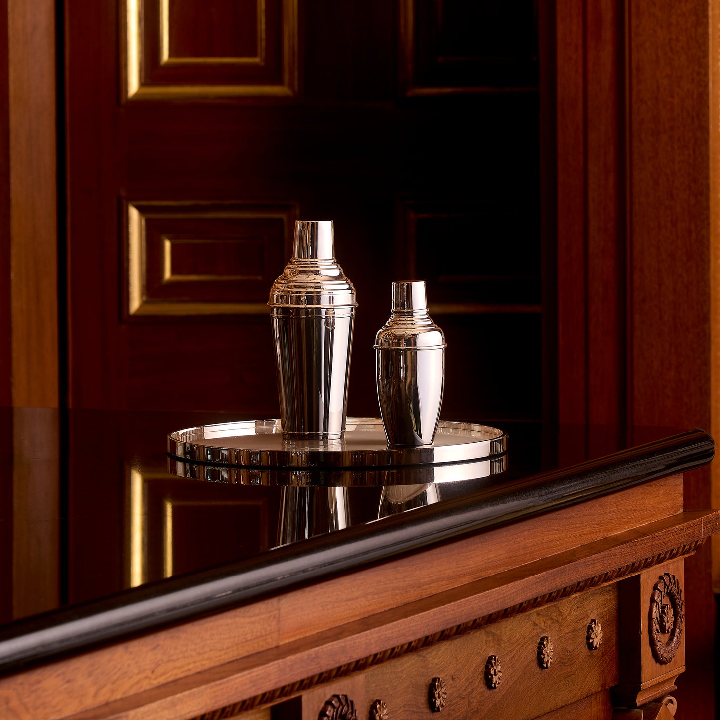 Mini Cocktail Shaker in Sterling Silver