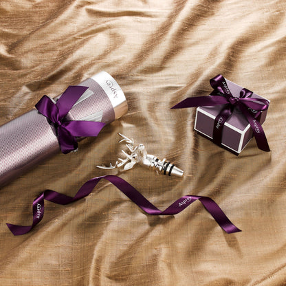 Stag Head Bottle Stopper in Sterling Silver