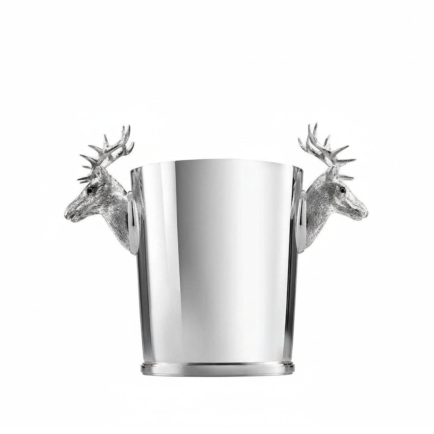 Stag Ice Bucket in Sterling Silver