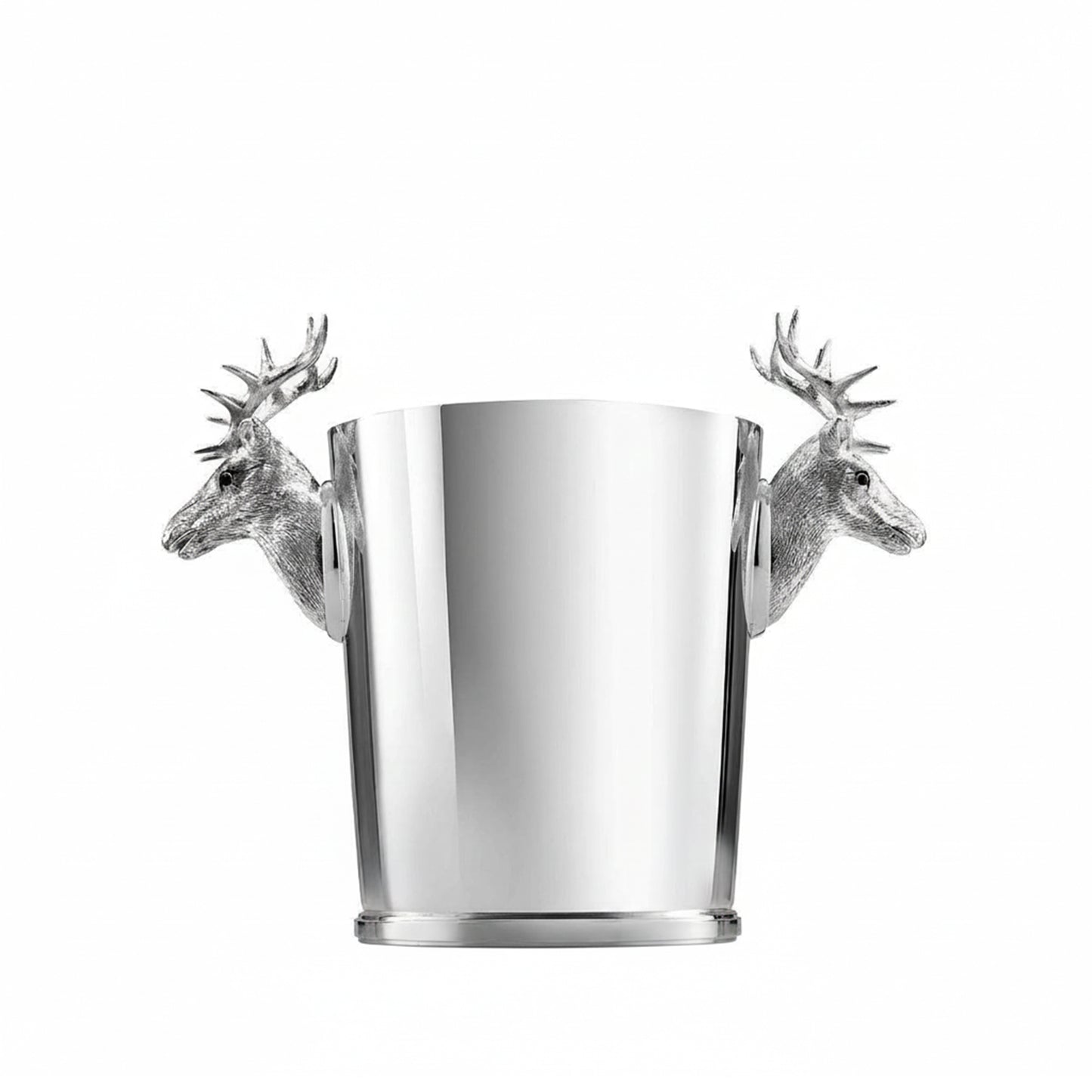 Stag Ice Bucket in Sterling Silver