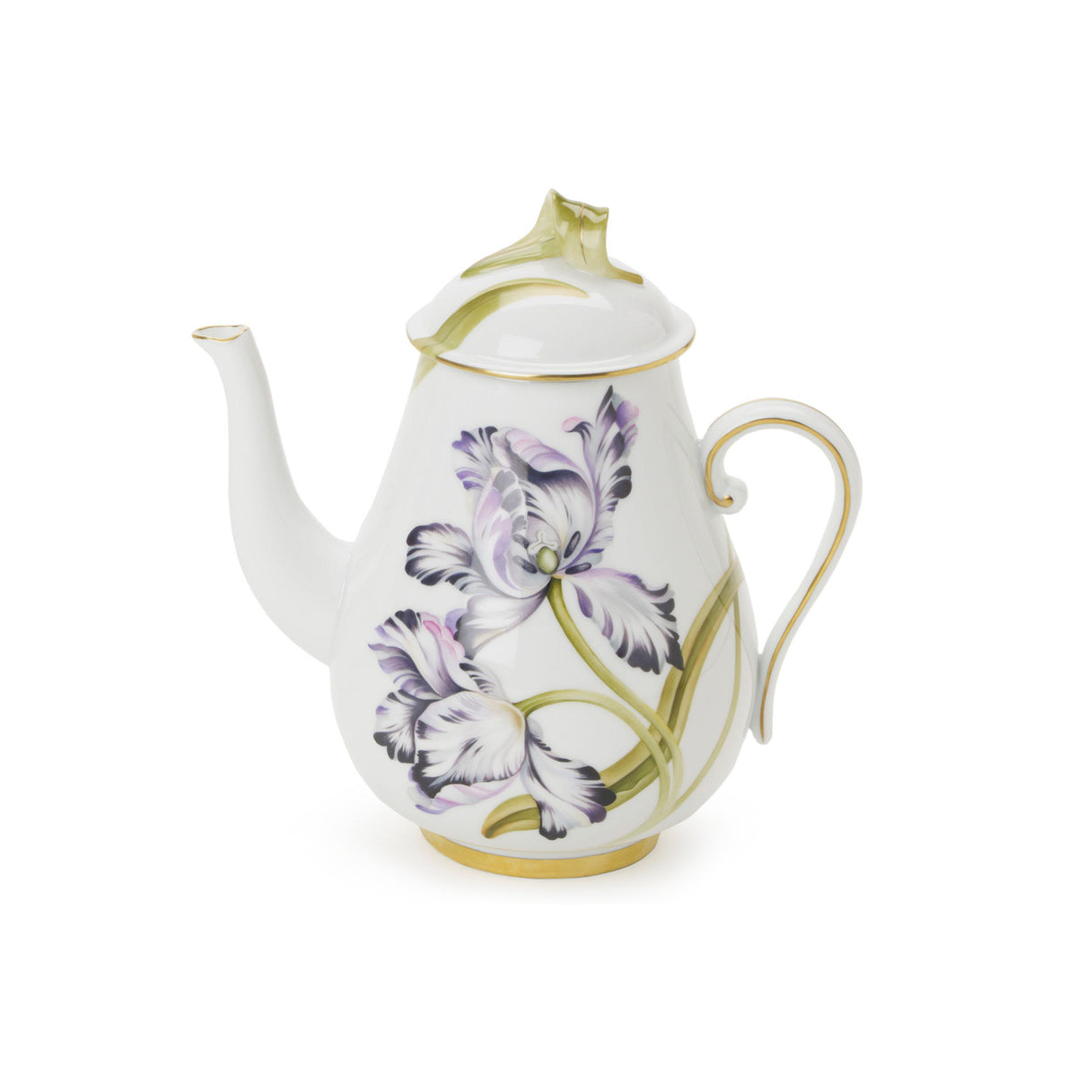 Tulip Porcelain Coffee Pot