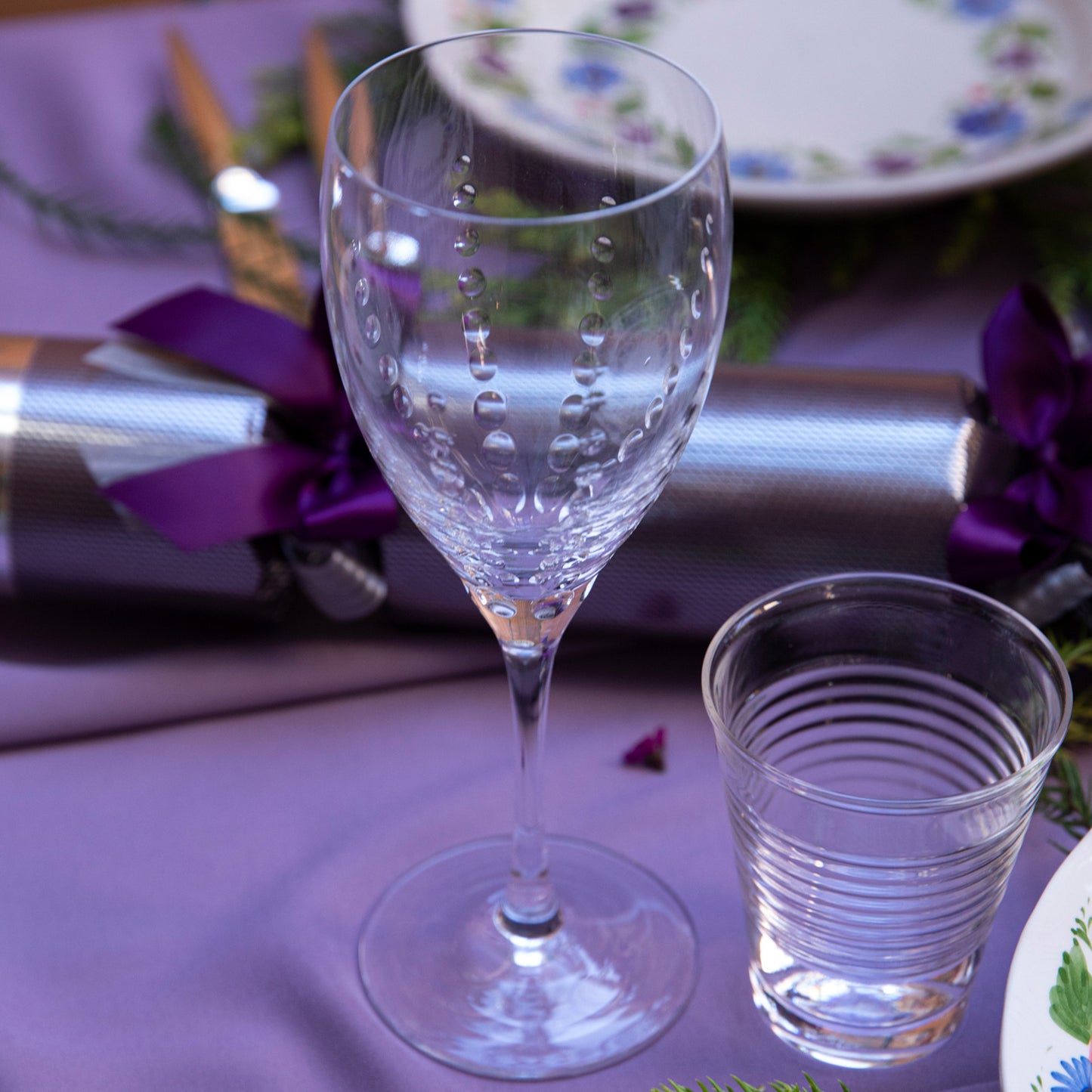 Dispensable Crystal Tumbler