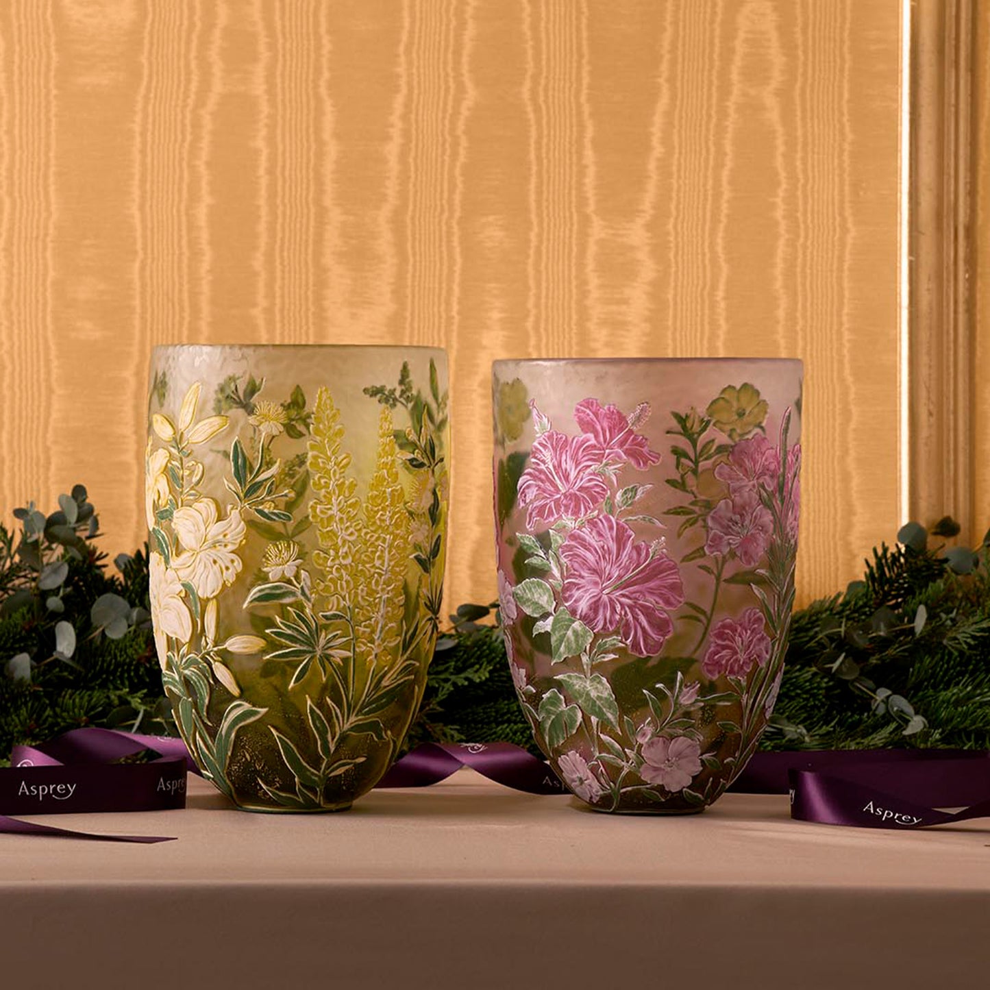 Mediterranean Lily Vase