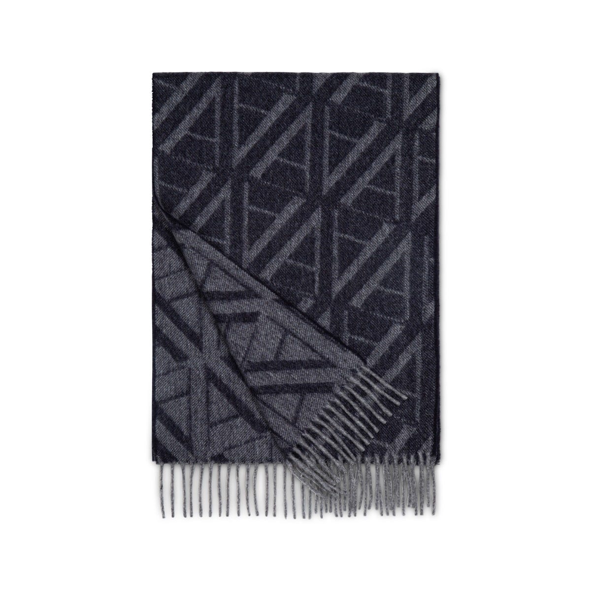 Geometric A Cashmere Scarf
